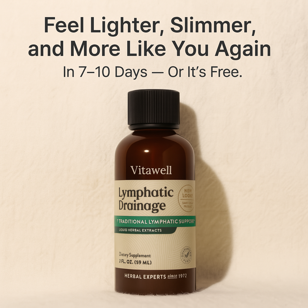 Lymphatic Drainage Support - Detoxify from the Inside Out.