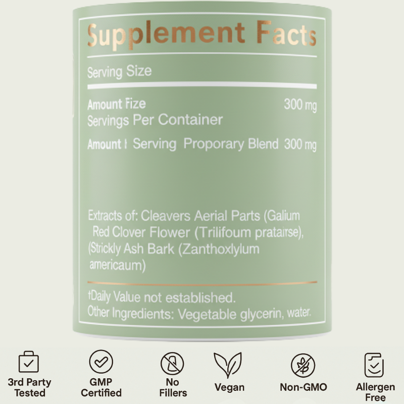 Lymphatic Drainage Support - Detoxify from the Inside Out.