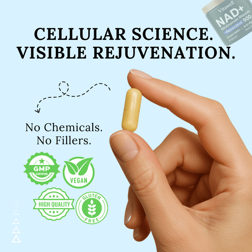 3-in-1 NAD+ Cellular Renewal - Slows Aging, Boosts Energy & Restores Youthfulness
