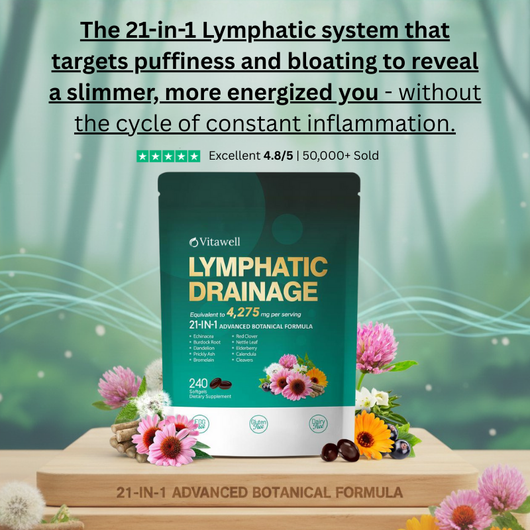 21-in-1 Lymphatic Drainage Complex - 4,275mg