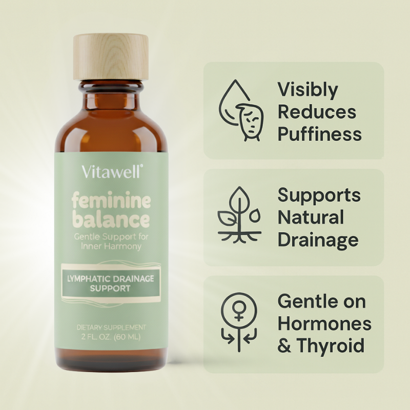 Lymphatic Drainage Support - Unclog from the Inside Out.