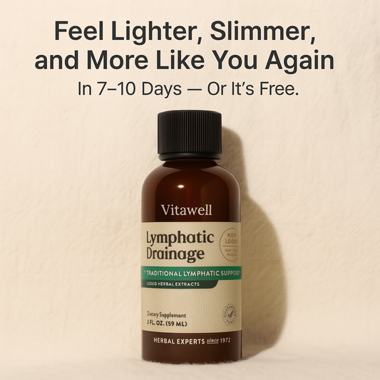Lymphatic Drainage Support - Detoxify from the Inside Out.